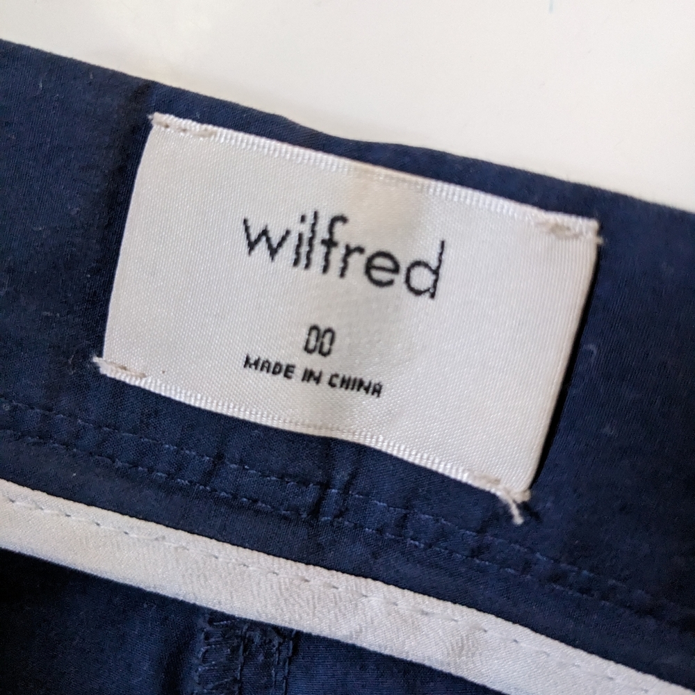 ARITZIA Wilfred 100% cotton pants